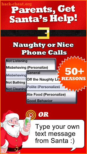 Santa's Magic Phone Call &Text screenshot