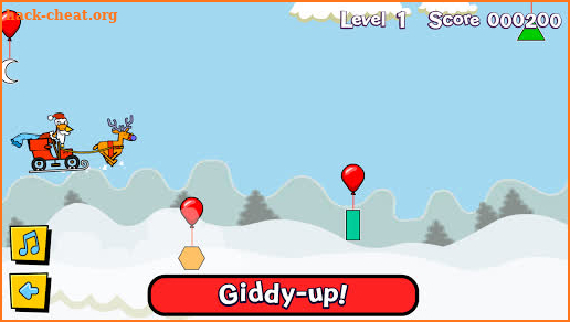 Santa's Sleigh Dash screenshot