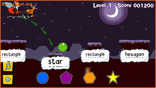 Santa's Sleigh Dash screenshot