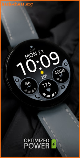 Sapphire Digital Watch Face screenshot