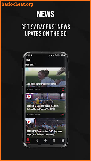Saracens Official screenshot