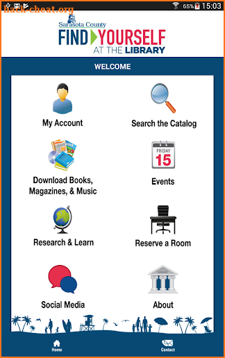 Sarasota County Libraries screenshot