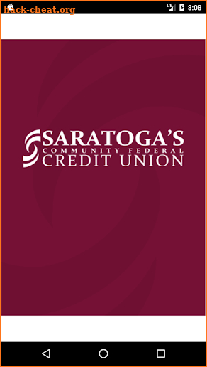 Saratoga’s Credit Union screenshot