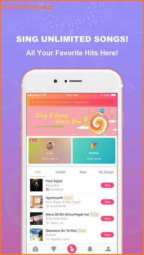 Sargam: Free to Sing with 50M+ Music Lovers screenshot