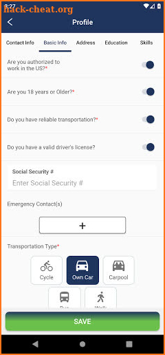 SASR Workforce Solutions screenshot