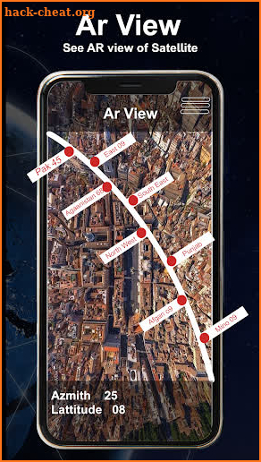 Satellite Finder Lite(AR View) screenshot