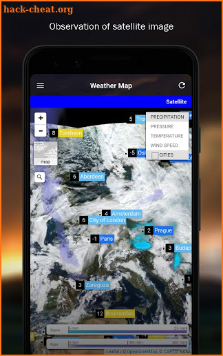 SatelWeather screenshot