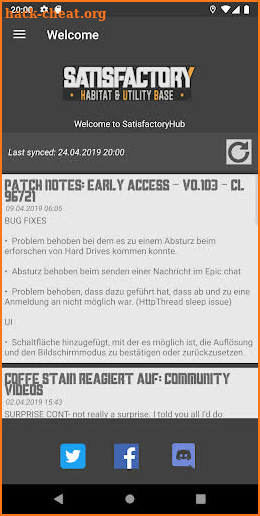 SatisfactoryHub screenshot
