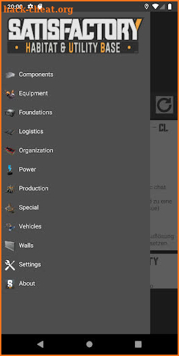 SatisfactoryHub screenshot