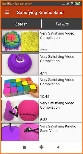 Satisfying Kinetic Sand ASMR Videos screenshot