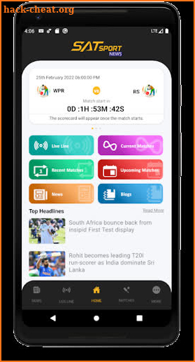 Satsport News: Score & Blogs screenshot