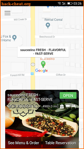 Sauceeino screenshot