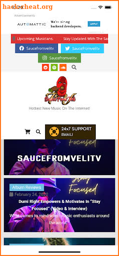 SauceFromVeliTV screenshot