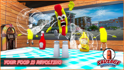 Sausage Shooter Gun Game – Shooting Games for Free screenshot