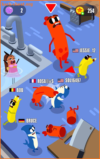 Sausage Wars.io screenshot