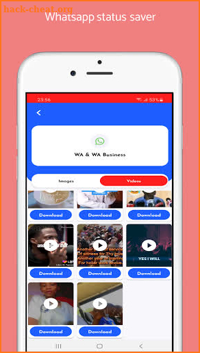 Save It -Whatsapp, IG, TikTok Videos & Pics Saver. screenshot