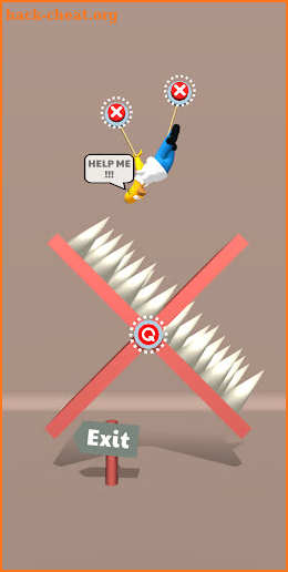 Save the Dude! Rope Puzzle Game screenshot