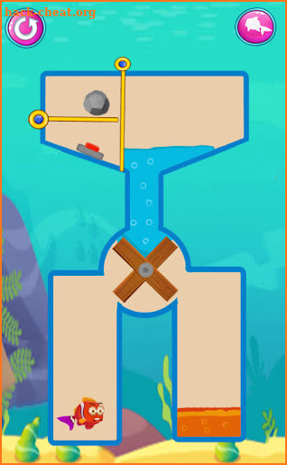 Save the fish  - Pull The Pin & Water Puzzle screenshot