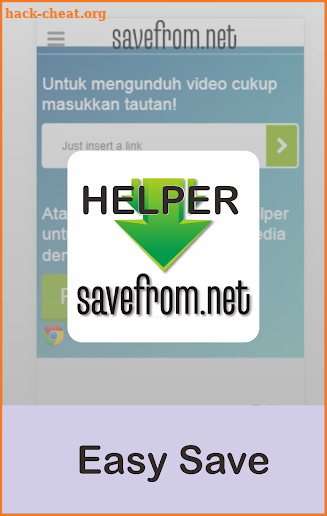 SAVEFROM.NET HELPER screenshot