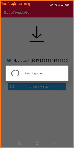 SaveTweetVid screenshot