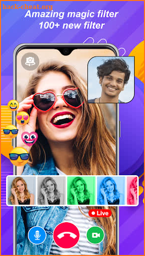 SAX Video Call - Free Live Talk Video Call screenshot