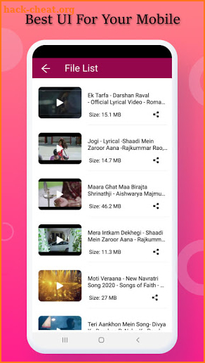 Sax video - full hd video player for all devices screenshot