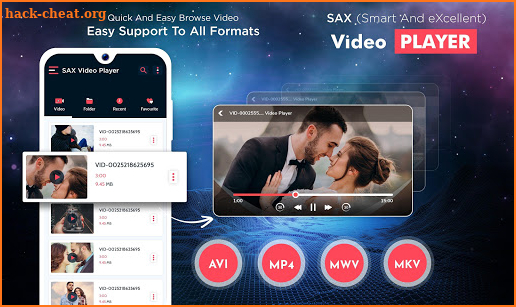 SAX Video Player - All Format HD Video Support screenshot