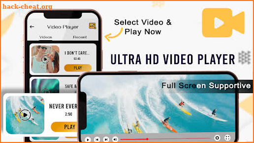 Sax Video Player & Full Screen All Formate Player screenshot