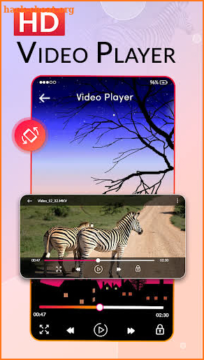 Sax Video Player - Full Screen HD Video Player screenshot