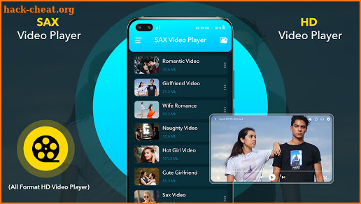 SAX video Player - HD Video Player For All Format screenshot