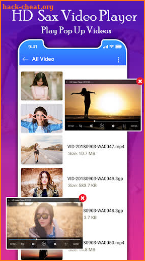 SAX Video Player - XXPlayer screenshot