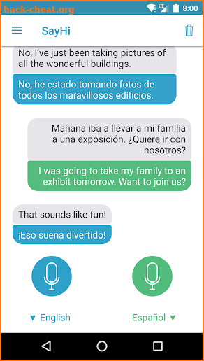 SayHi Translate screenshot
