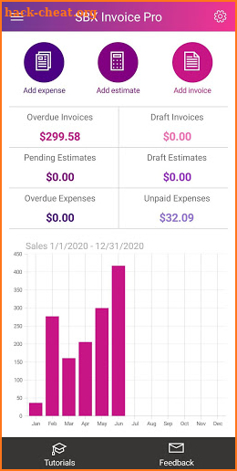 SBX Invoice Pro screenshot