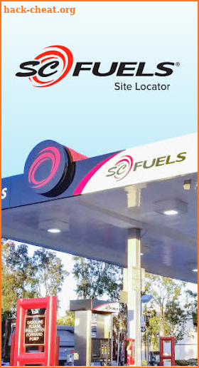 SC Fuels Site Locator screenshot