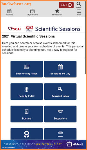 SCAI 2021 screenshot