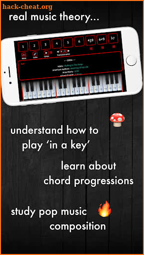 Scale Numbers - Pop Music Piano screenshot