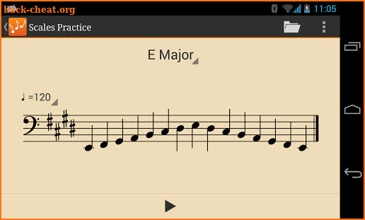 Scales Practice screenshot
