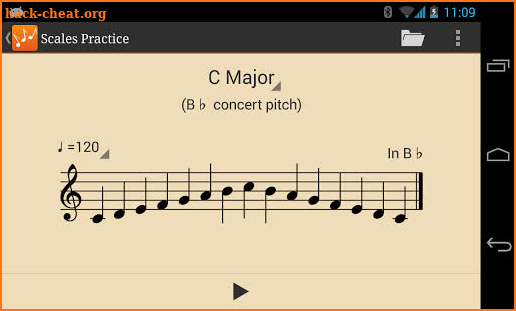 Scales Practice screenshot