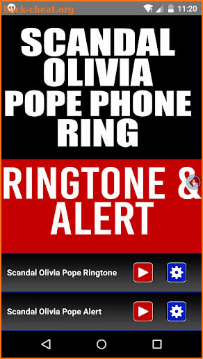 Scandal Olivia Pope Phone ring screenshot