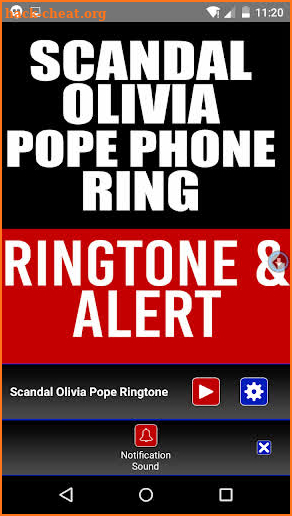 Scandal Olivia Pope Phone ring screenshot