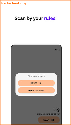 Scanime screenshot