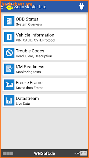 ScanMaster for ELM327 OBD-2 ScanTool screenshot