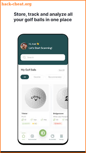 ScanMyGolfBall screenshot