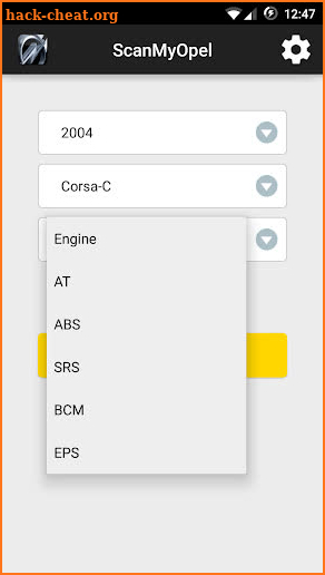 ScanMyOpel screenshot