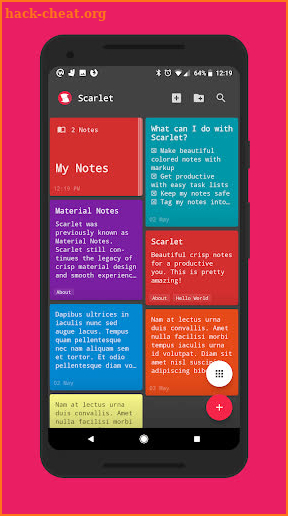 Scarlet Notes Pro screenshot