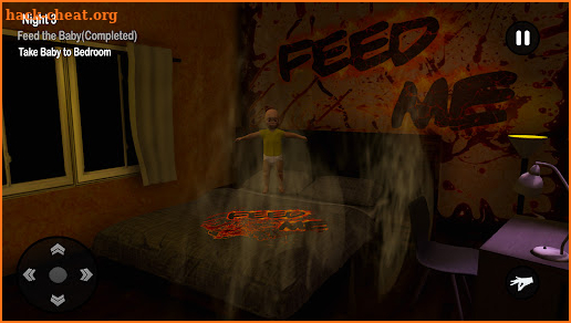 Scary Baby in Dark Haunted House screenshot