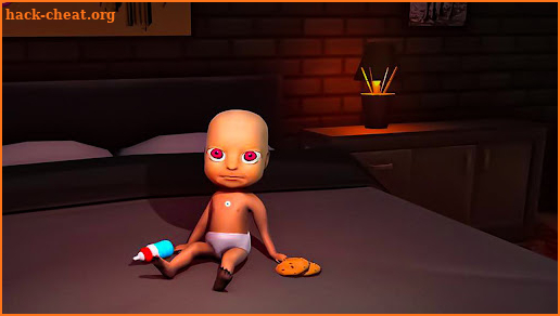 Scary Baby in horror House screenshot