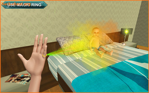 Scary Baby in Yellow Dark House screenshot