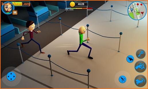 Scary Baldi : Airport Escape Game screenshot