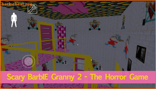 Scary Barbi Granny 2 - The Horror House Pink GAME screenshot